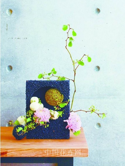 秋菊映月共婵娟 台湾花艺窗--重庆风景园林网 