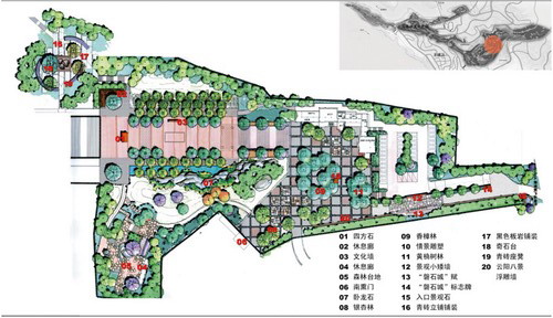 云顶广场平面图