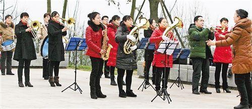 春节期间 重庆各地欢欢喜喜过新年--重庆风景园
