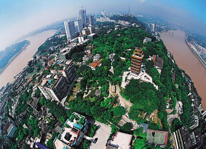 一张图让你看懂重庆为何叫山城--重庆风景园林