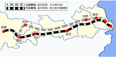 重庆到上海7月有望坐动车--重庆风景园林网 重