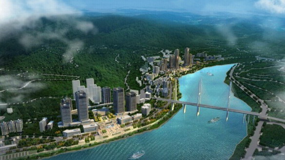 涪陵江东滨江公园项目获黄奇帆市长高度评价 重庆风景图片