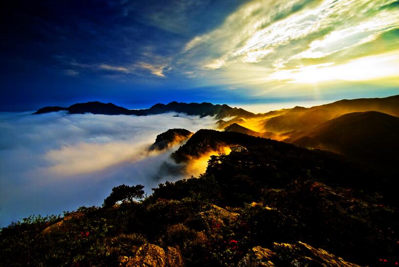 江西庐山 4月现最美云海景观--重庆风景园林网